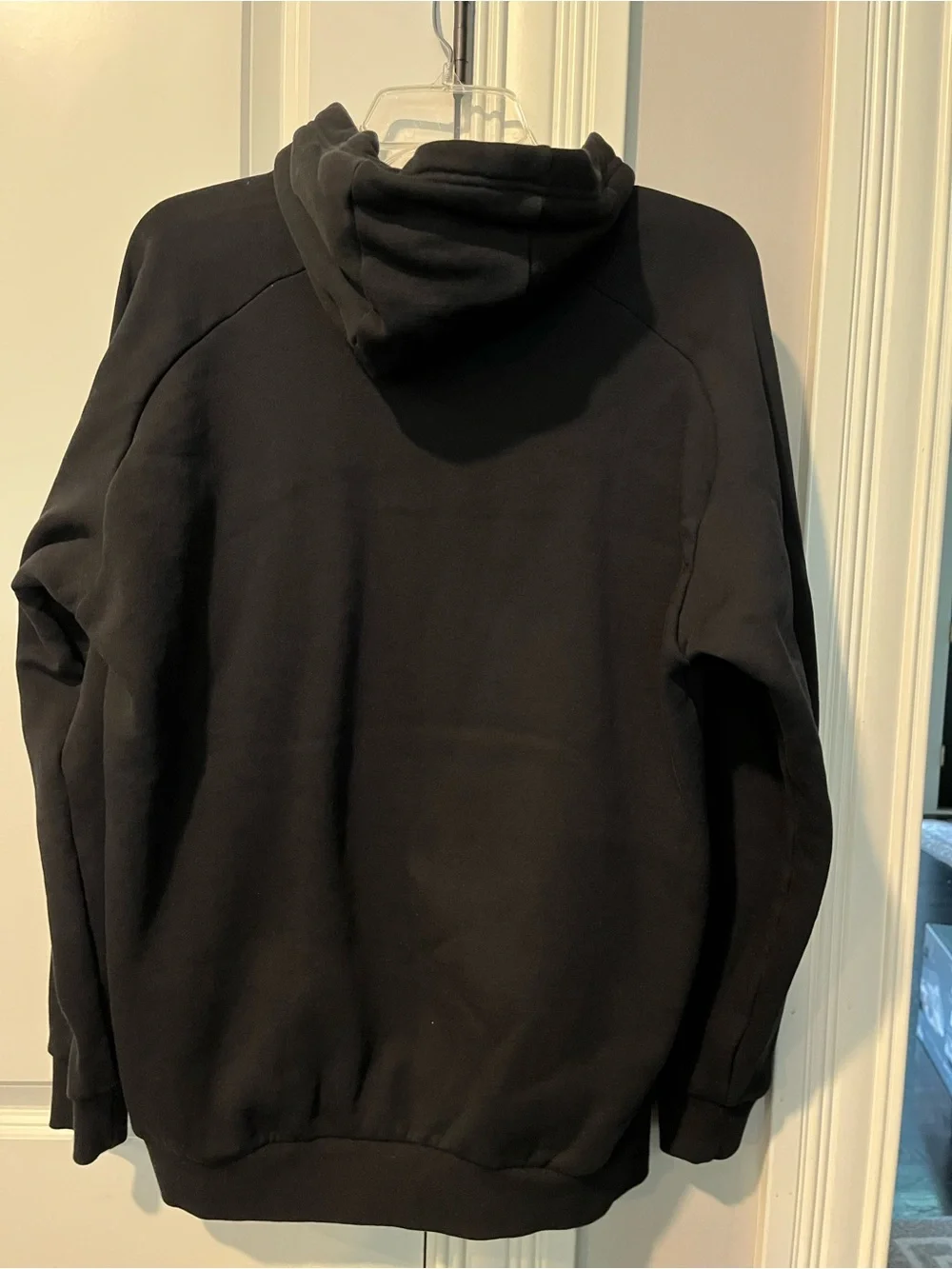 Emporio Armani EA7 Black Pull Over Hoodie Size M